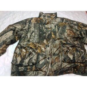 Remington Realtree hardwoods Camo Heavy Insulated Hunting Outdoors Jacket Men XL